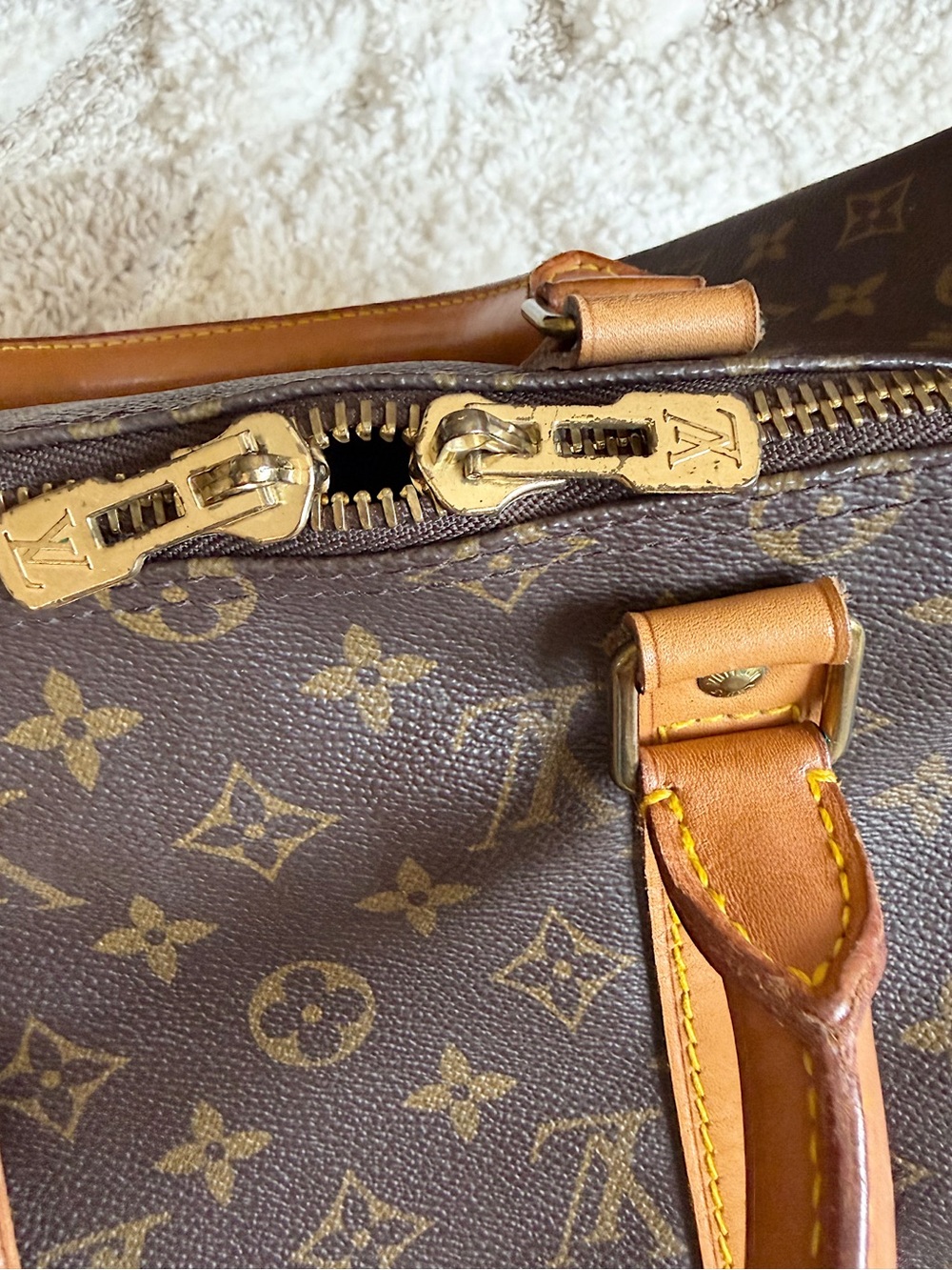 SOLD🌺Louis vuitton monogram keepall 50 Bandoulière duffle travel bag men women - Picture 15 of 16